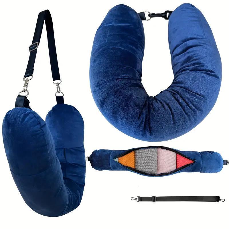 Travel Neck Pillow With Fillab - Travel Accessories Pillow 评论和价格