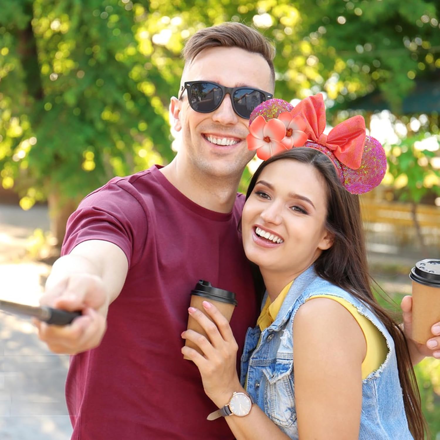 Mickey Minnie Mouse Ears Headb - Travel Accessories Disney 评论和价格