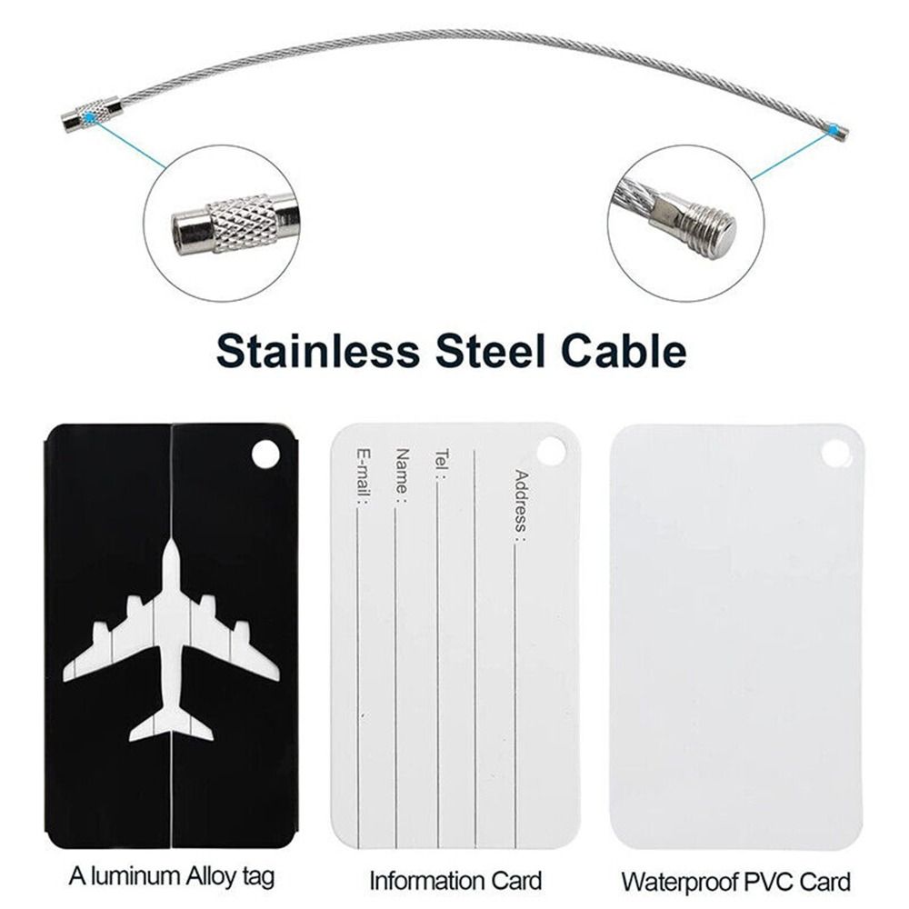 Aluminium Travel Luggage Tags  - Travel Accessories Kmart 评论和价格