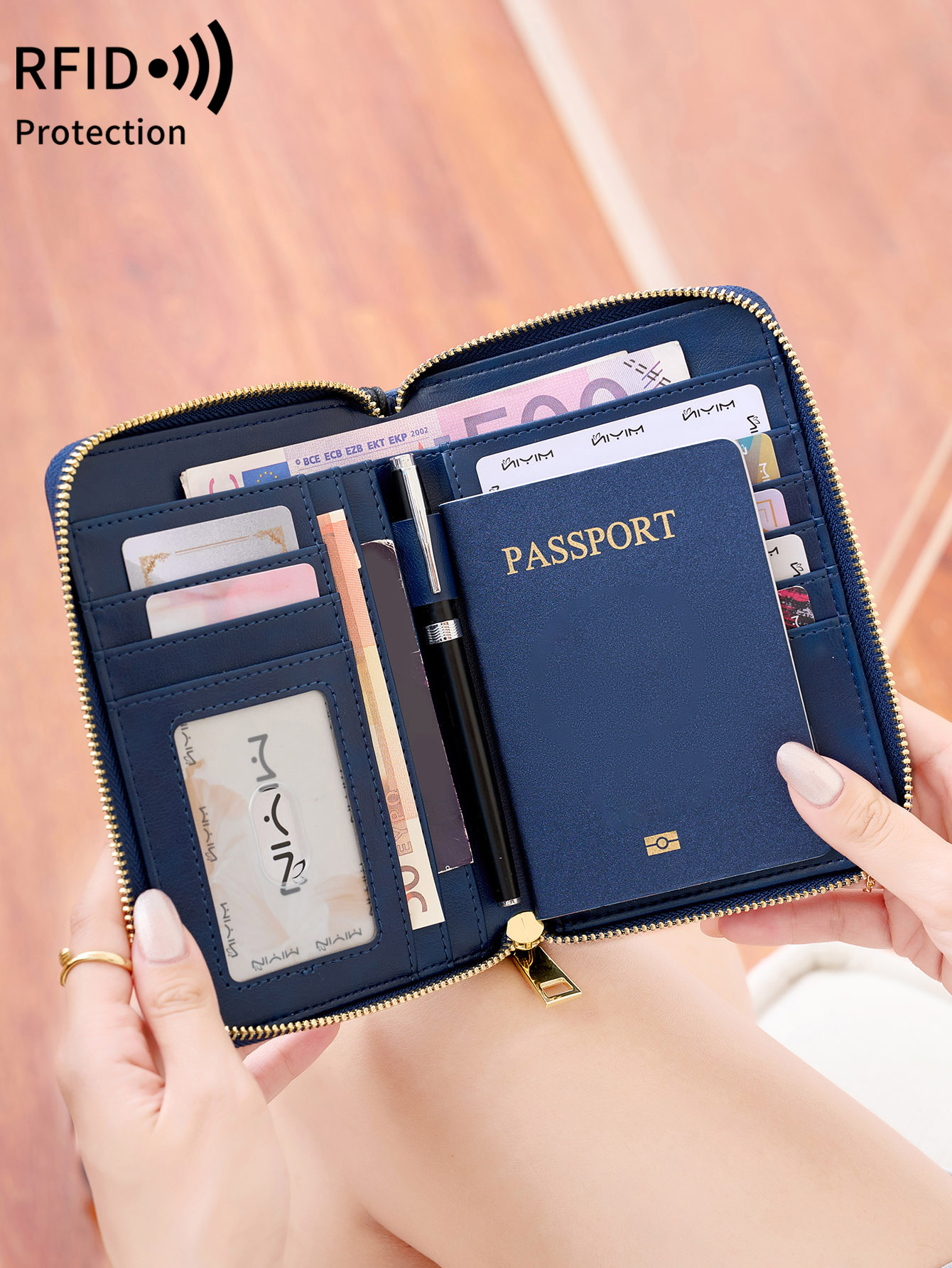 RFID Shielded Passport Holder  - Travel Accessories Rfid 评论和价格