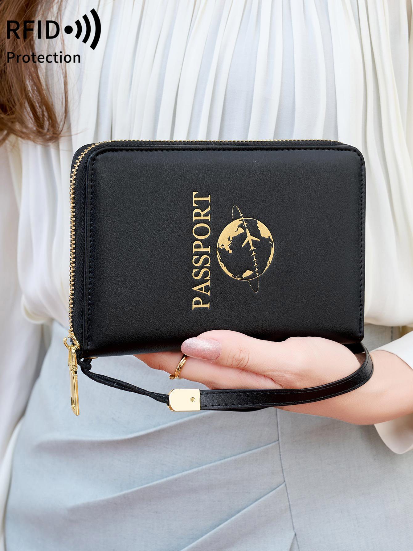 RFID Shielded Passport Holder  - Travel Accessories Rfid 评论和价格