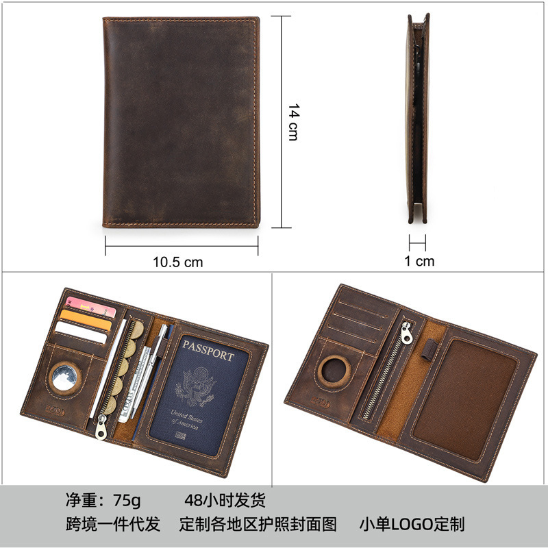 Custom Logo Genuine Leather Sl - Travel Accessories Rfid 评论和价格