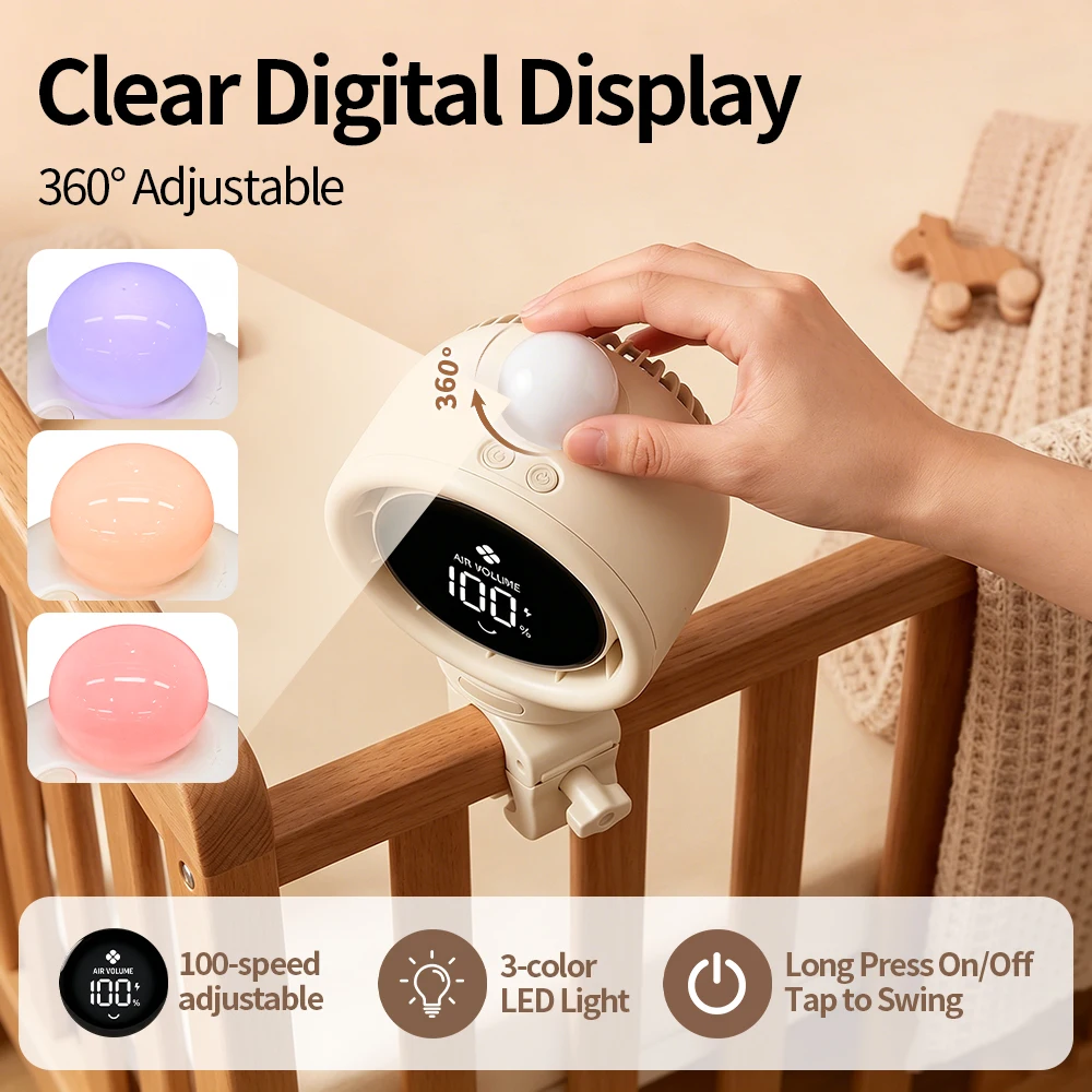 2026 New Portable Stroller Fan - Car Seat Travel Bag 评论和价格