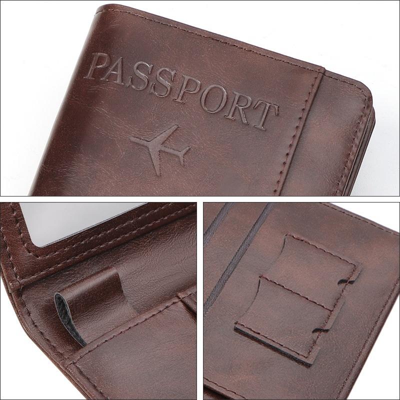 1PC Lightweight Passport Walle - Travel Accessories Rfid 评论和价格